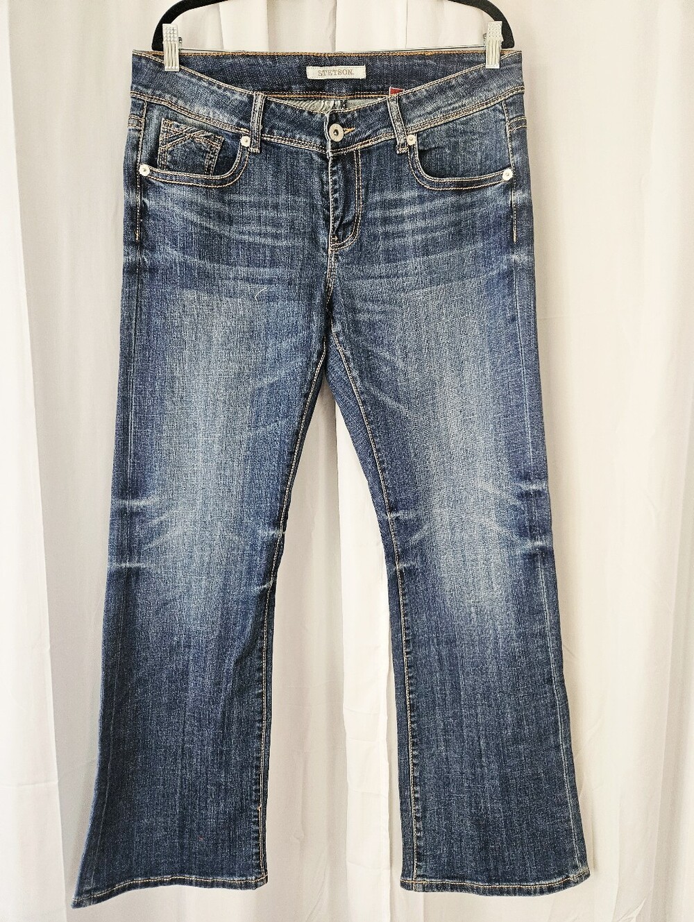 👢 Stetson Bootcut Flare Jeans – Women’s Size 16 Regular – Like New